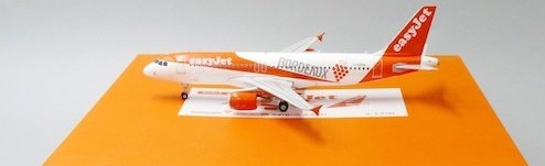 JC Wings - Airbus A320 Easy Jet "Bordeaux" - G-EZUH - Avec support de présentation - 1/200