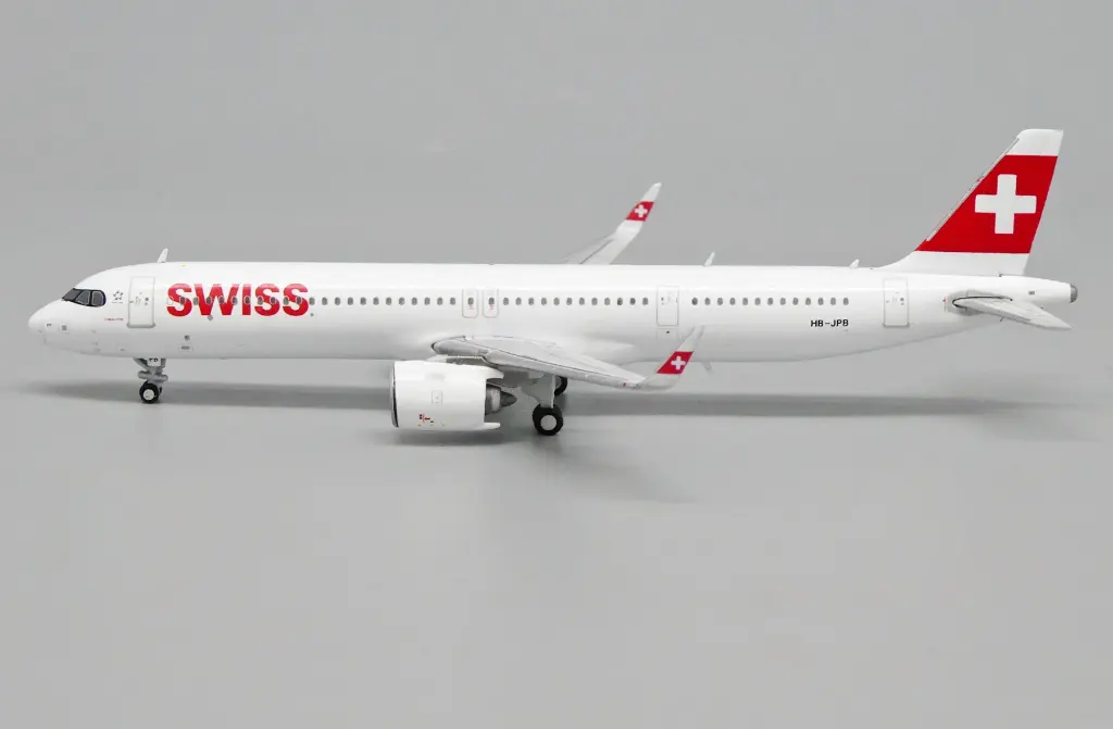 JC Wings - Airbus A321neo Swiss "Château-d'Oex" - HB-JPB - 1/400