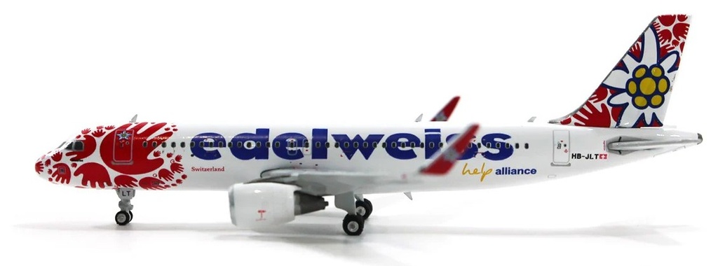 Phoenix - Airbus A320 Edelweiss "Help Alliance" - HB-JLT - 1/400