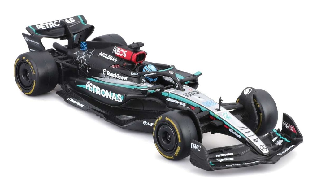 Burago - Mercedes-AMG F1 - W15 E Perform. - 2024 - #63 - G. Russell - 1/43