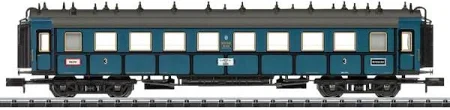 MiniTrix 15325- Voiture voyageurs 3ème classe - Trains rapides - DRG - N