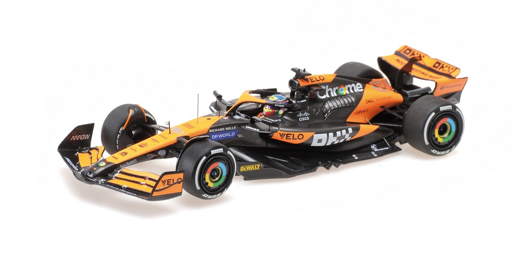 Minichamps McLaren Formula1 Team MCL38 - #81 - O. Piastri - Emilia Romagna GP 2024 - 1/43 - Edition Limitée 264 pièces