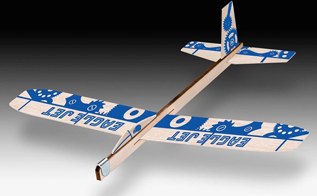Revell 24328 - Planeur en balsa à construire - Bleu