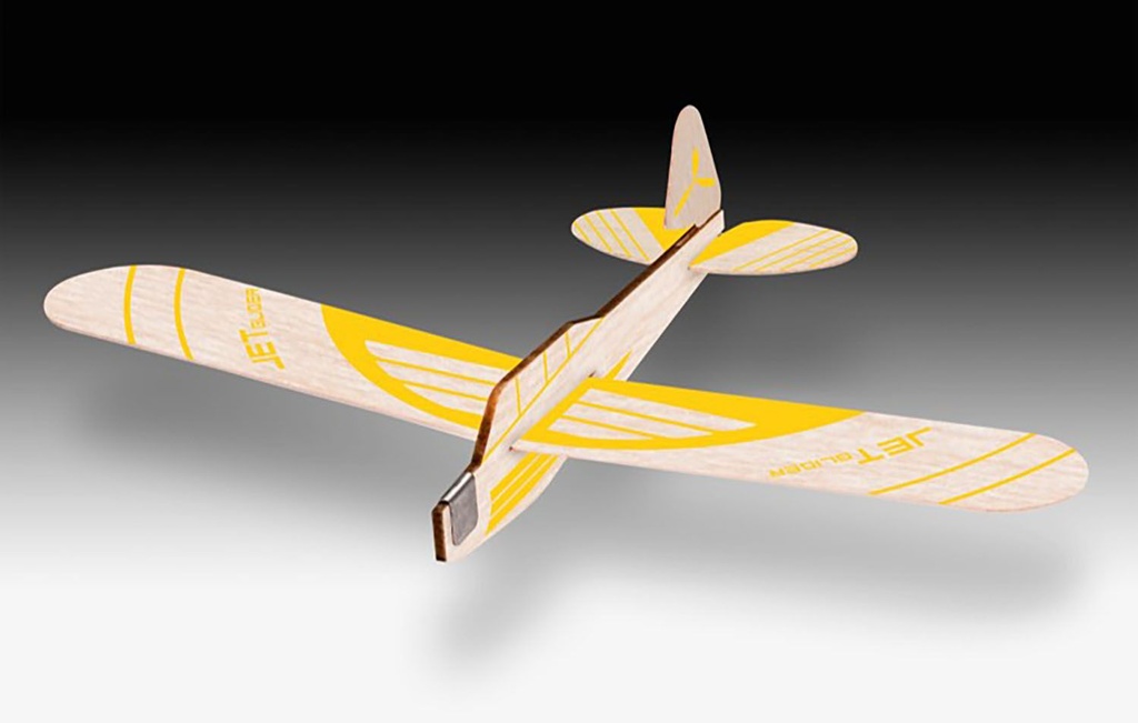 Revell 24329 - Planeur en balsa à construire - Jaune