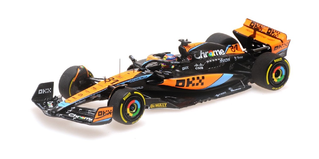 Minichamps - McLaren F1 Team MCL60 -  Hungarian GP 2023 - #81 - O. Piastri - 1/43 - Edition limitée à 102 pièces
