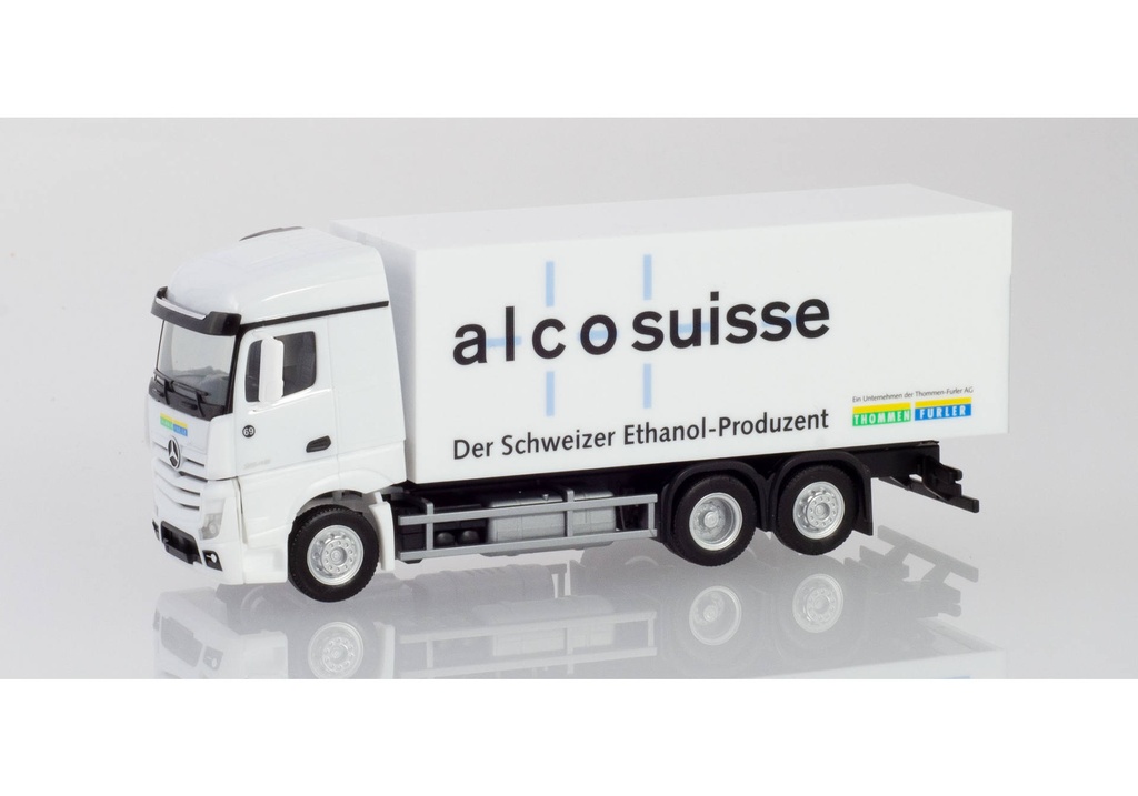 Herpa 936484 - Camion Mercedes-Benz Actros Aero 2.5 "Thommen-Furler AG" (ALCO) - 1/87 - (modèle spécial Suisse)