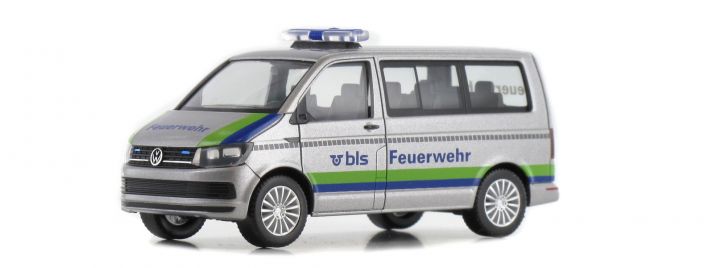 Herpa 931076 - Bus VW T6 - Pompiers BLS AG - 1/87