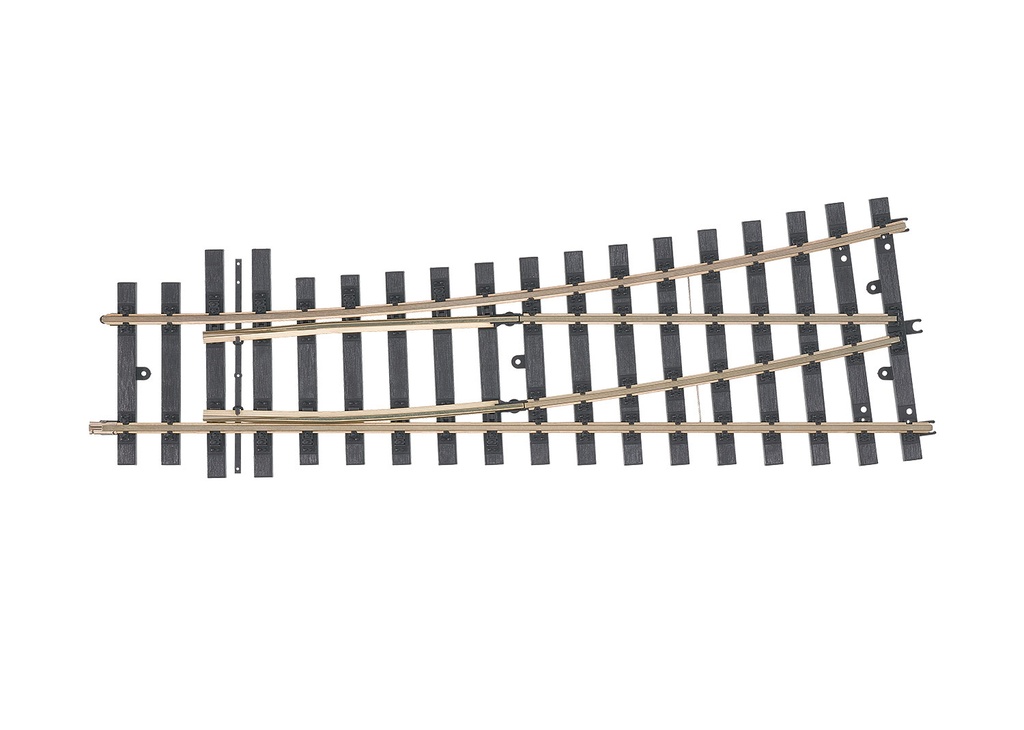 Märklin 59088 - Aiguillage gauche - rayon 1.394 mm - 15° - Echelle I