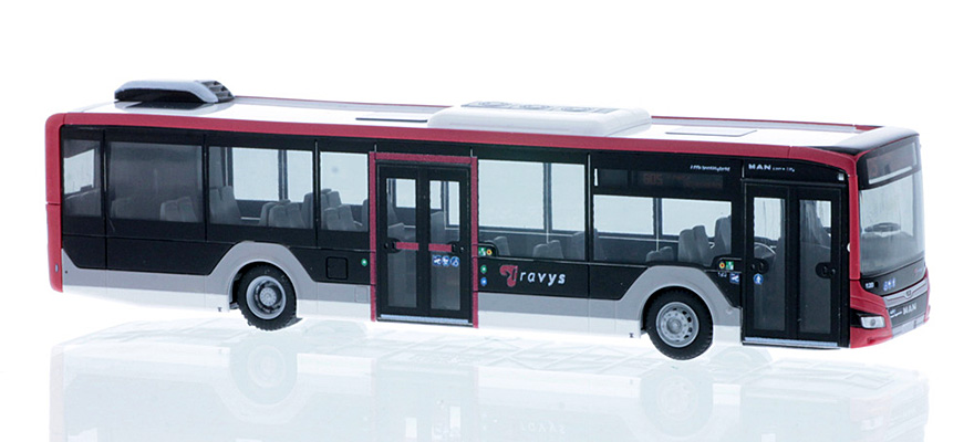 Rietze 75348 - Bus MAN Lion´s City 12´ - Travys (Vallée de Joux, Yverdon, Sainte-Croix) - CH - 1/87