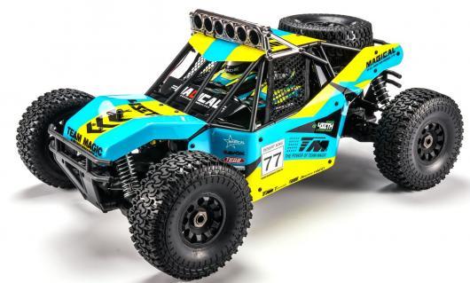 TM - 4SETH Racing 1/8 - Voiture électrique XL 4WD Desert Truck - RTR - Moteur Brushless 14.8V - Nécessite un accu et un chargeur non compris dans le set (p.ex. accu HRC-04457-D) + 1 câble "bind" HRC9199Y pour une utilisation avec 1 seule batterie