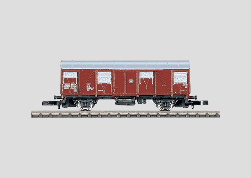 Mini-Club 8605 - Wagon de marchandises couvert Gos-u 253 - DB - "Z"