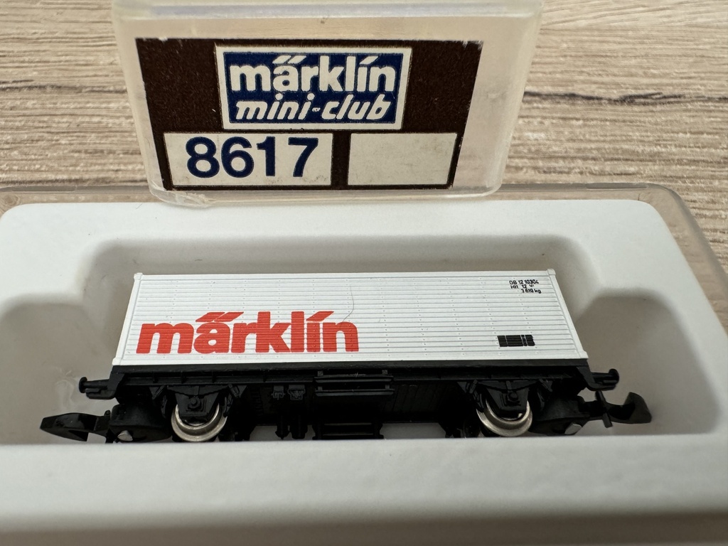 Mini-Club 8617 - Wagon transport de conteneurs "Märklin" - "Z"