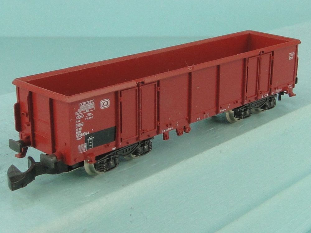 Mini-Club 8650 - Wagon de marchandises non couvert à 4 essieux - DB - "Z"