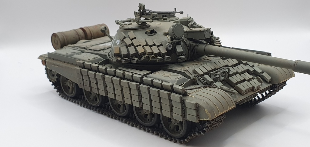 Tank Russian T-62- Modèle terminé - Réalisation de niveau professionnel - 1/35