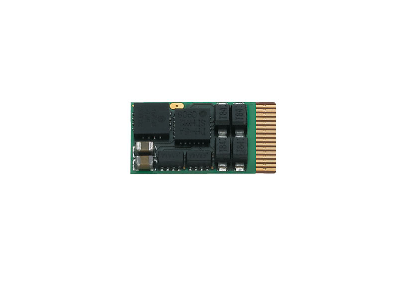 MiniTrix T66840 - Décodeur de locomotive de 1 000 milliampères pour un connecteur mTc14 - "N"
