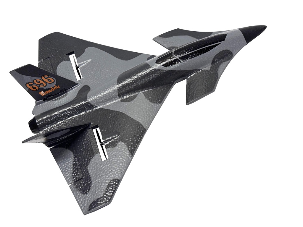 DF 9640 - Avion Easyfly Delta - Prêt à voler - Stabilisé par un gyroscope - Accu LiPo inclus - 15 minutes de vol