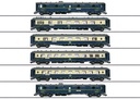 Märklin 58000 - Set de 6 voitures Pullman "Edelweiss" - De la Compagnie Internationale des Wagons-Lits - Construction en laiton - Échelle I