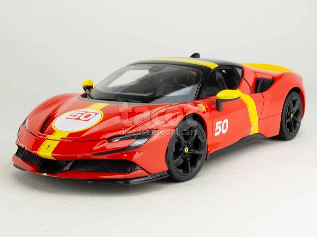 Burago - Ferrari SF90 Stradale - Assetto Fiorano - #50 - 1/18
