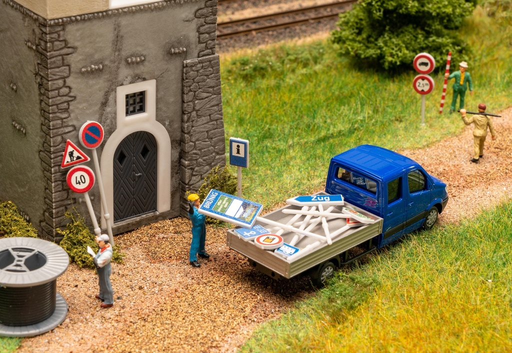 Faller 190593 - Panneaux de signalisation suisses - Set IV - HO