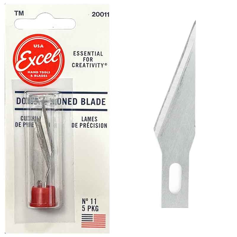 Excel Tools - Lames de rechange de précision  pour Cutter - 5 pièces