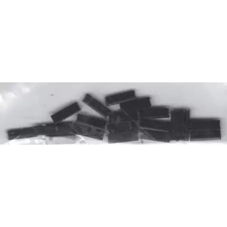 Bemo 4294 817 - Code 70 Éclisses isolantes de rails en plastique (20 pièces) - H0m