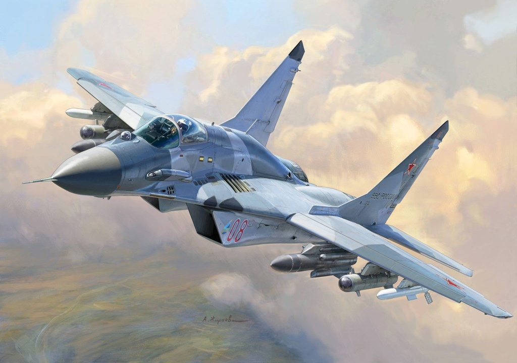 Zvezda 7309 - MiG-29 SMT - 280 pièces - 24 cm longueur - 1/72