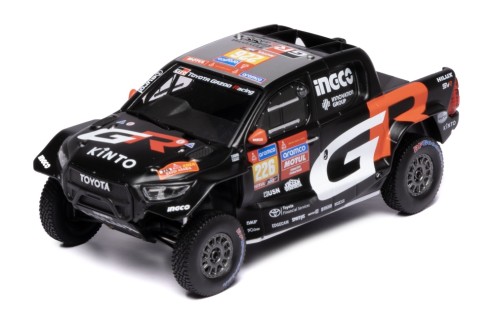 IXO - Toyota GR DKR Hilux Evo T1U - #226 Dakar '24 - S. Variawa / F. Cazalet - 1/43