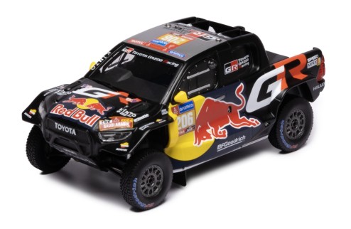 IXO - Toyota GR DKR Hilux Evo T1U - #206 Dakar '24 - L. Moraes  / A. Monleon - 1/43