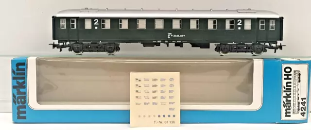 Märklin 4241a - Voiture voyageurs- 2ème classe - 28-04 118-5 - ÖBB - HO