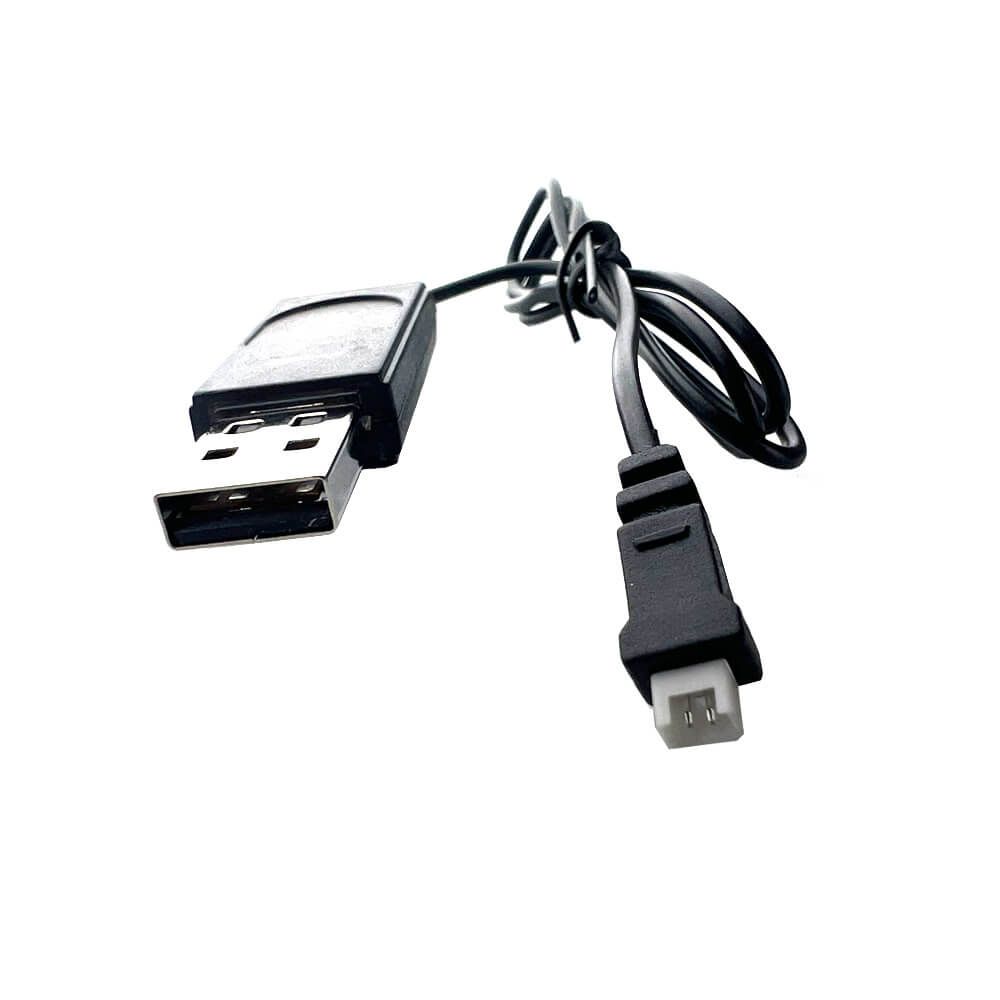 DF - Câble de charge USB pour LiPo 1S (nécessite en plus une alimentation de type chargeur pour smartphone)