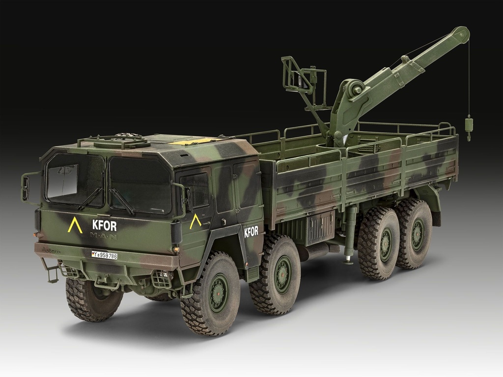 Revell 03367 - MAN 10t milgl truck 8x8 - Bundeswehr 1976 - 1/35