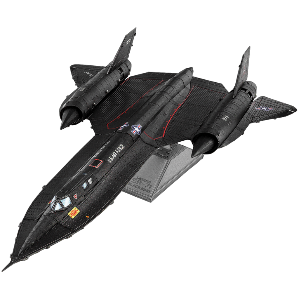 Metal Earth - Lockheed Martin SR-71 Blackbird - 1/189 - Kit métal 3D
