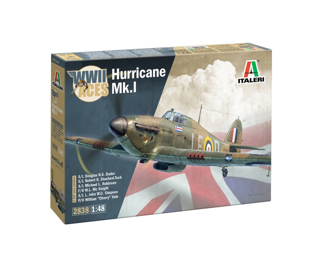 Italeri 2838 - Avion Hurricane Mk 1 Aces - 1/48