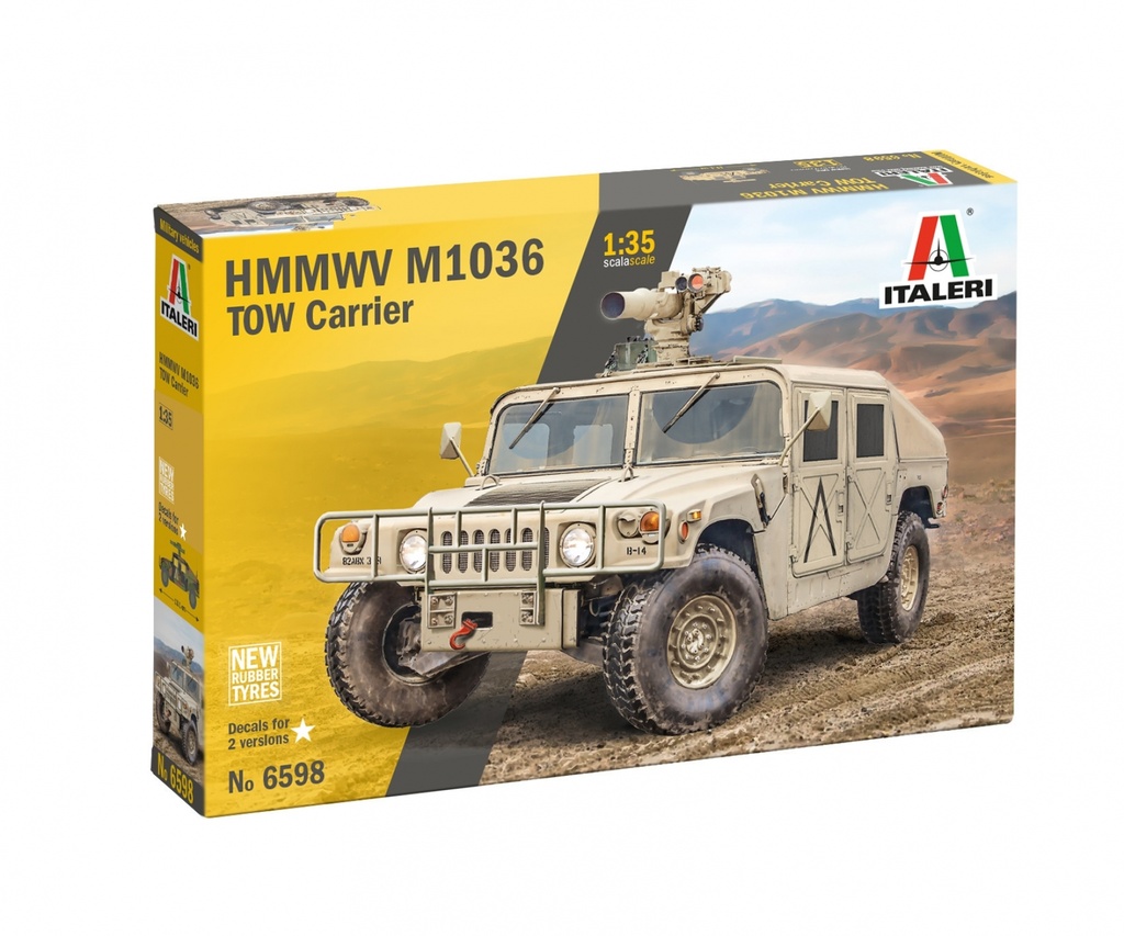Italeri 6598 - Véhicule HMMWV M966 TOW Carrier- 1/35