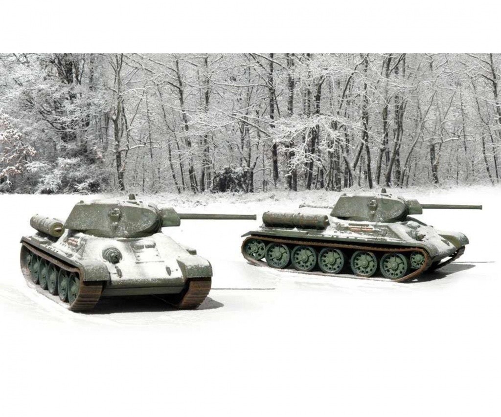 Italeri 7523 - Char T 34 / 76 m42 (2 pièces) - 1/72