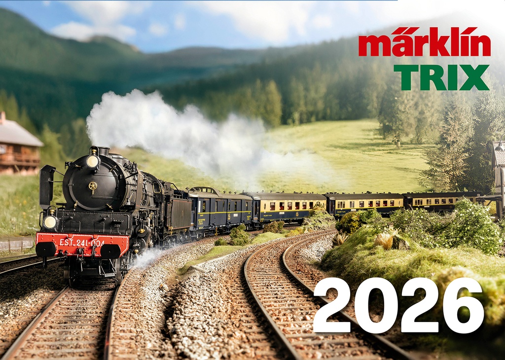 Märklin - Trix - Calendrier mural 2026