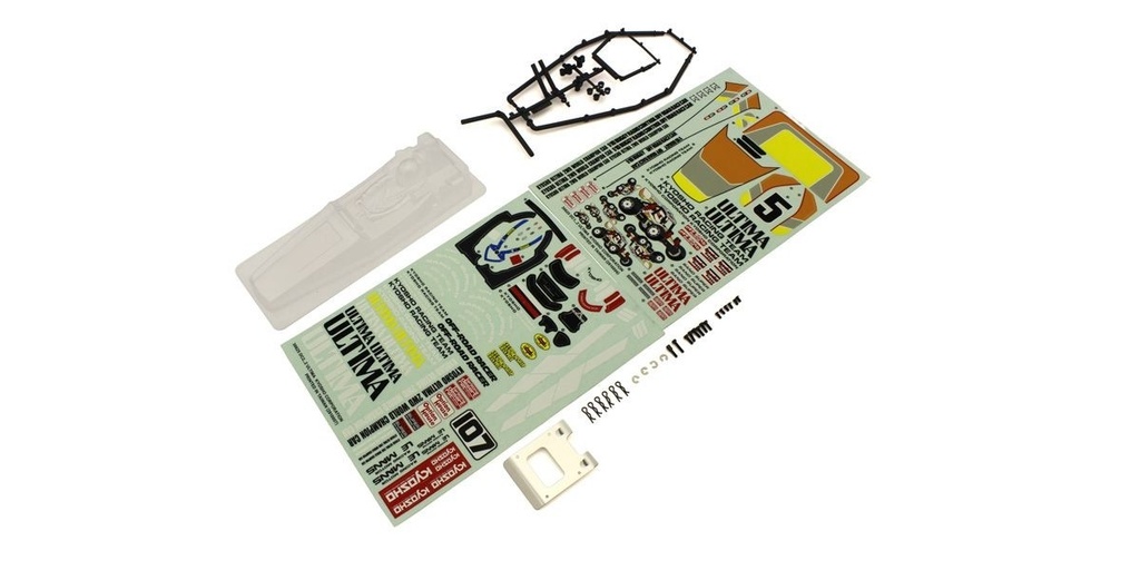 Kyosho - Carroserie arceau et décoration pour Ultima - 1/10