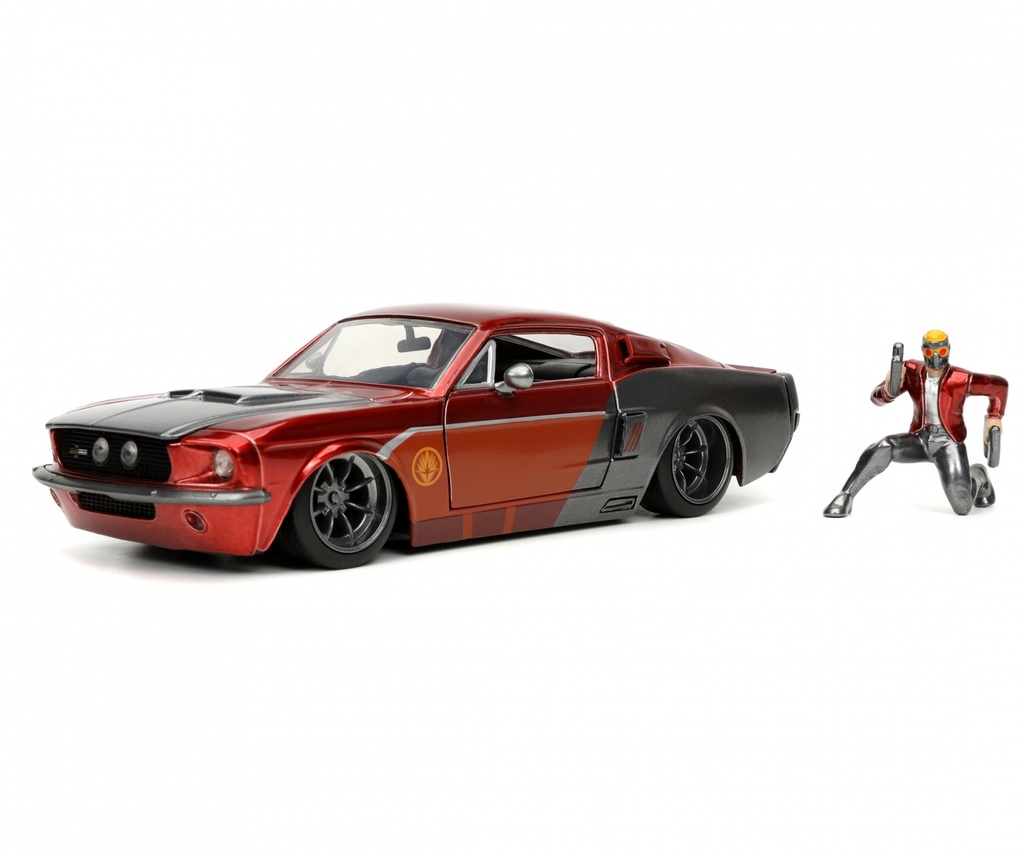 Jada - Guardians Of The Galaxy® - Star-Lord & 1967 Ford Mustang Shelby GT-500 - 1/24
