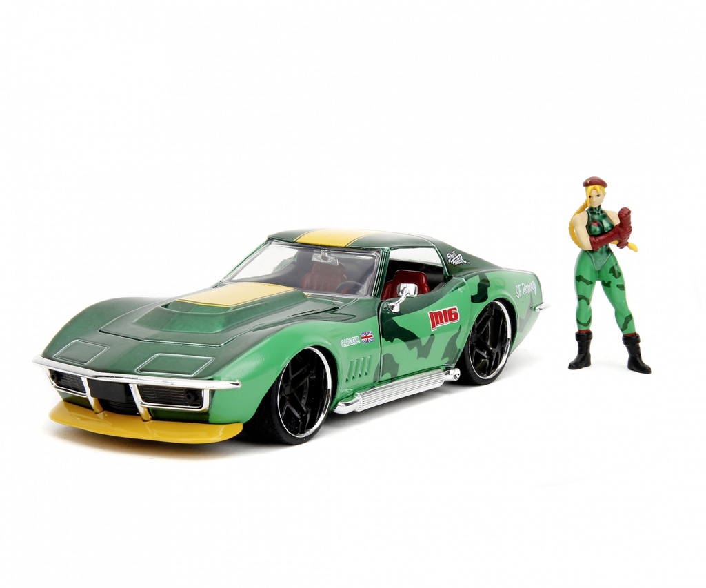 Jada - Street Fighter® - Cammy & 1969 Chevrolet Corvette Stingray ZL1 - 1/24