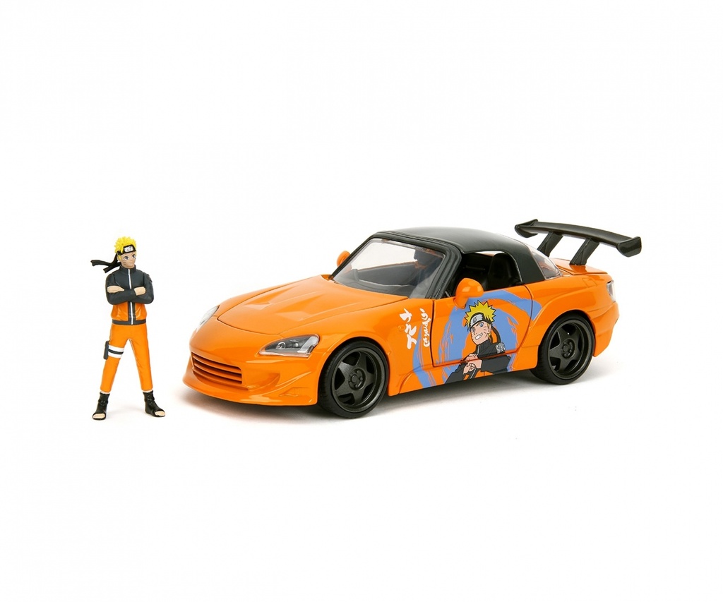Jada - Naruto® - Naruto & 2001 Honda S2000 - 1/24
