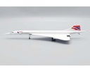 JC Wings - Concorde British Airways - G-BOAG - Avec support de présentation - 1/200