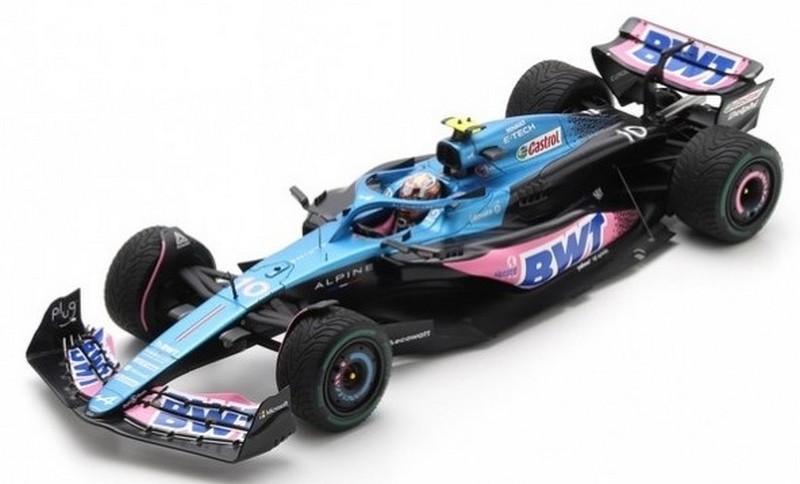 Spark - Alpine A523 - Alpine F1 Team BWT - P. Gasly - #10 - 3ème Netherland GP 2023 - (avec panneautage) - 1/18