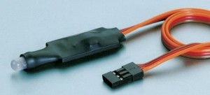 Graupner - Module contrôleur de tension pour récepteur - Avec clignotant (4.8 V)