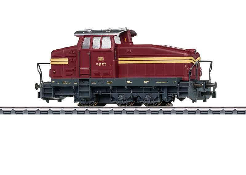 Märklin 36505 - Locomotive de manœuvre diesel (Mhi) - série fictive V 61 - DB - HO