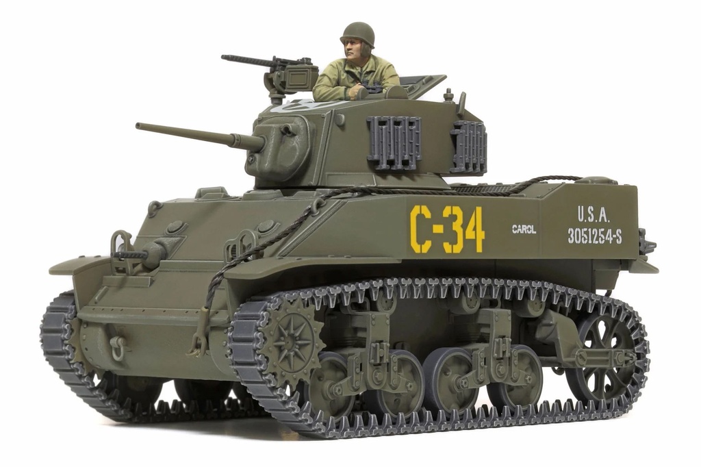 Tamiya 32606 - US Light Tank M5A1 Stuart - 1/48