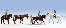 Noch 15630 - Cavaliers (4 personnes et chevaux) - HO