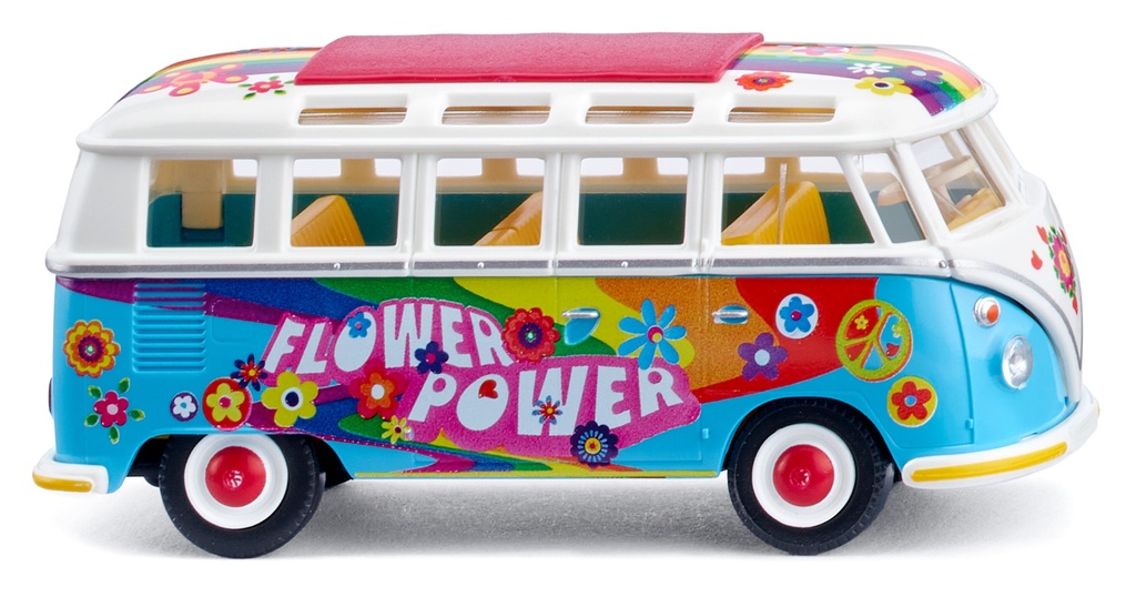 Wiking - VW T1 " Sambabus " Flower Power - HO