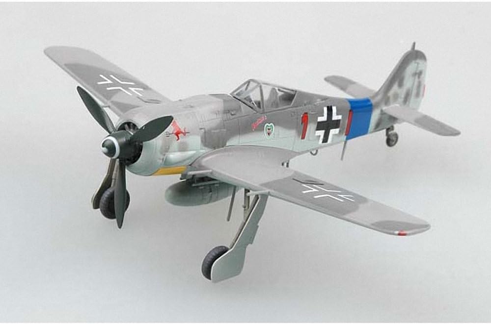 Easy Model - FW190A-8 - Flown by Lt. Hans Dortenmann - France Summer 1944 - 1/72 - (Occasion vérifiée)