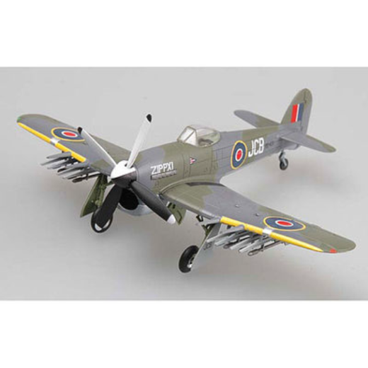 Easy Model - Hawker Typhoon Mk.IB - Plantlunne 1945 - Avec support de présentation - 1/72 - (Occasion vérifiée)