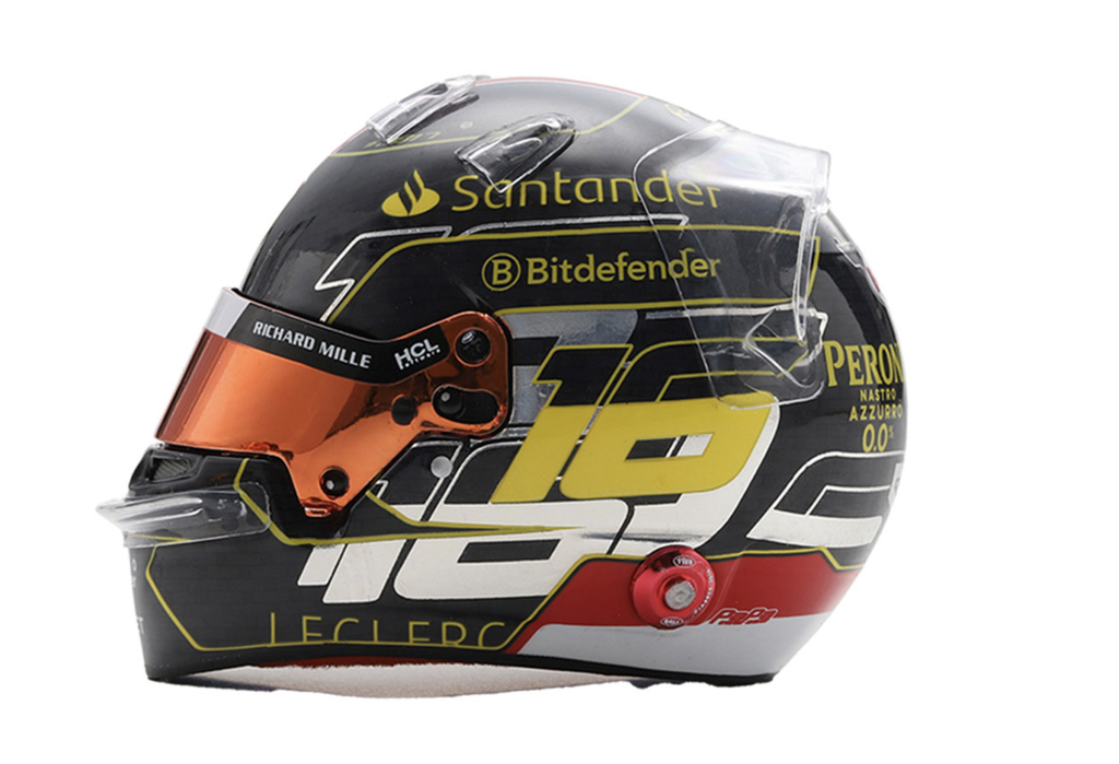 Looksmart - Casque Charles Leclerc - #16 - F1 Ferrari - GP Italian 2024 - 1/5